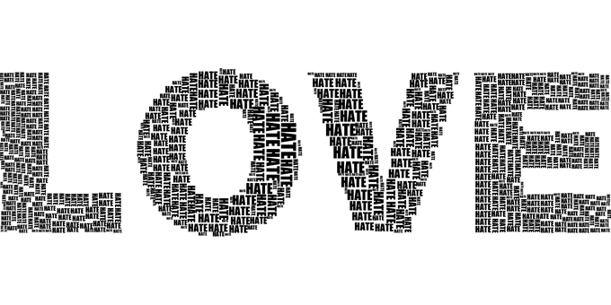空白畫布上的愛 壁紙