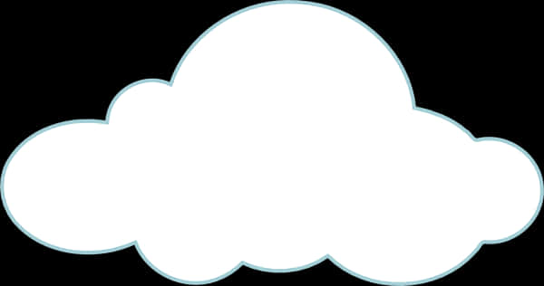 空白雲朵圖形 壁紙