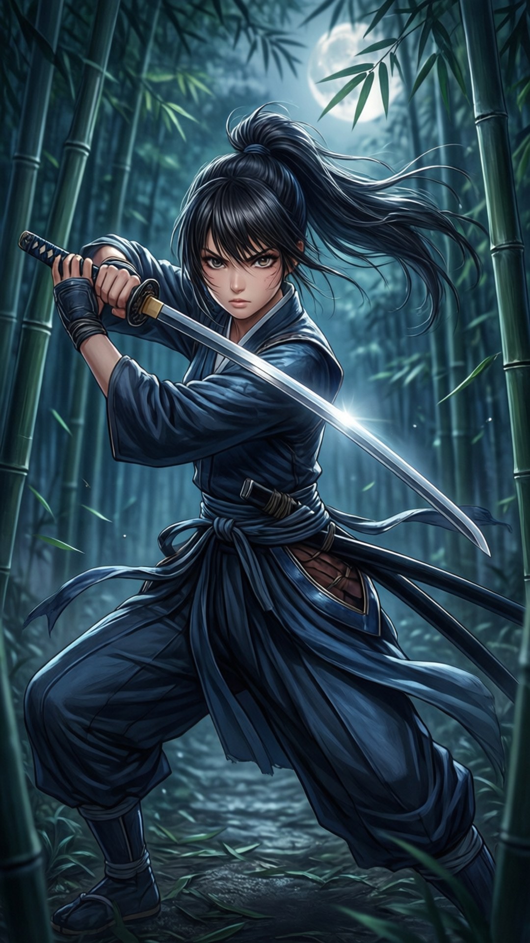 竹林武士 壁紙