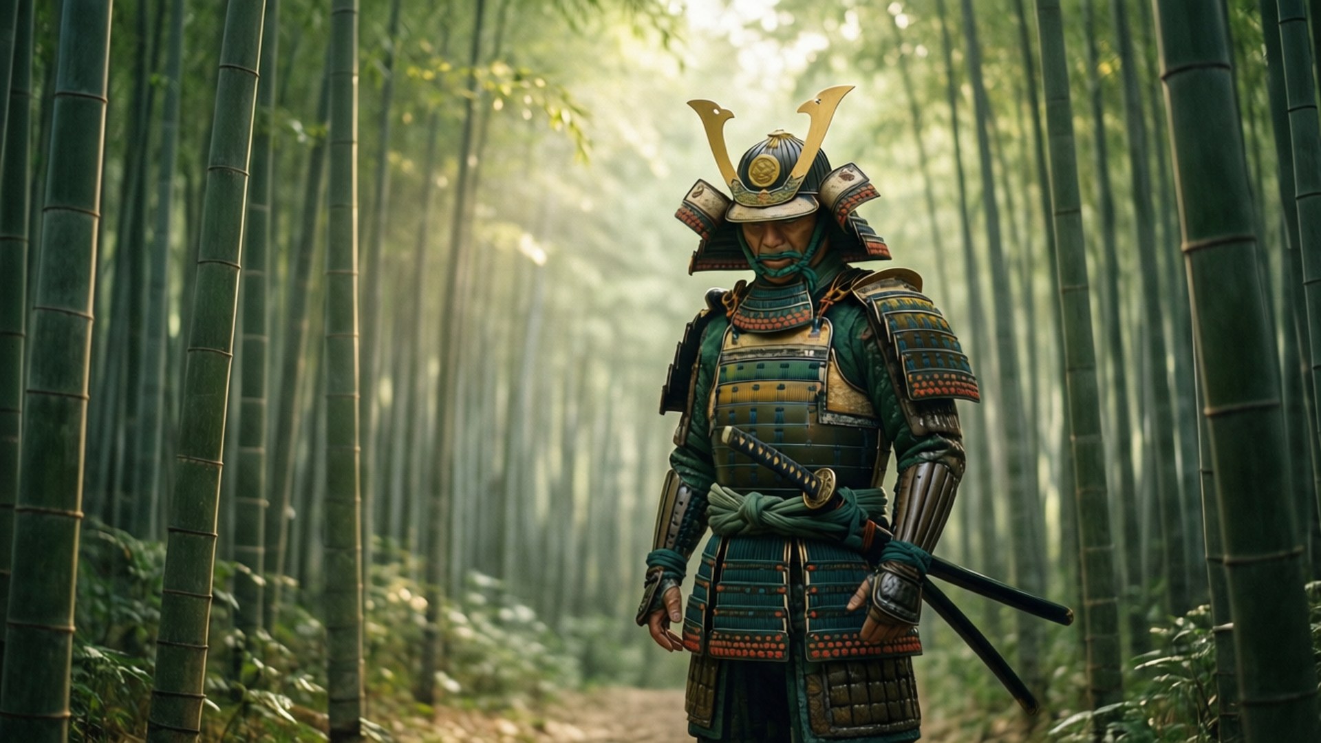 竹林武士 壁紙