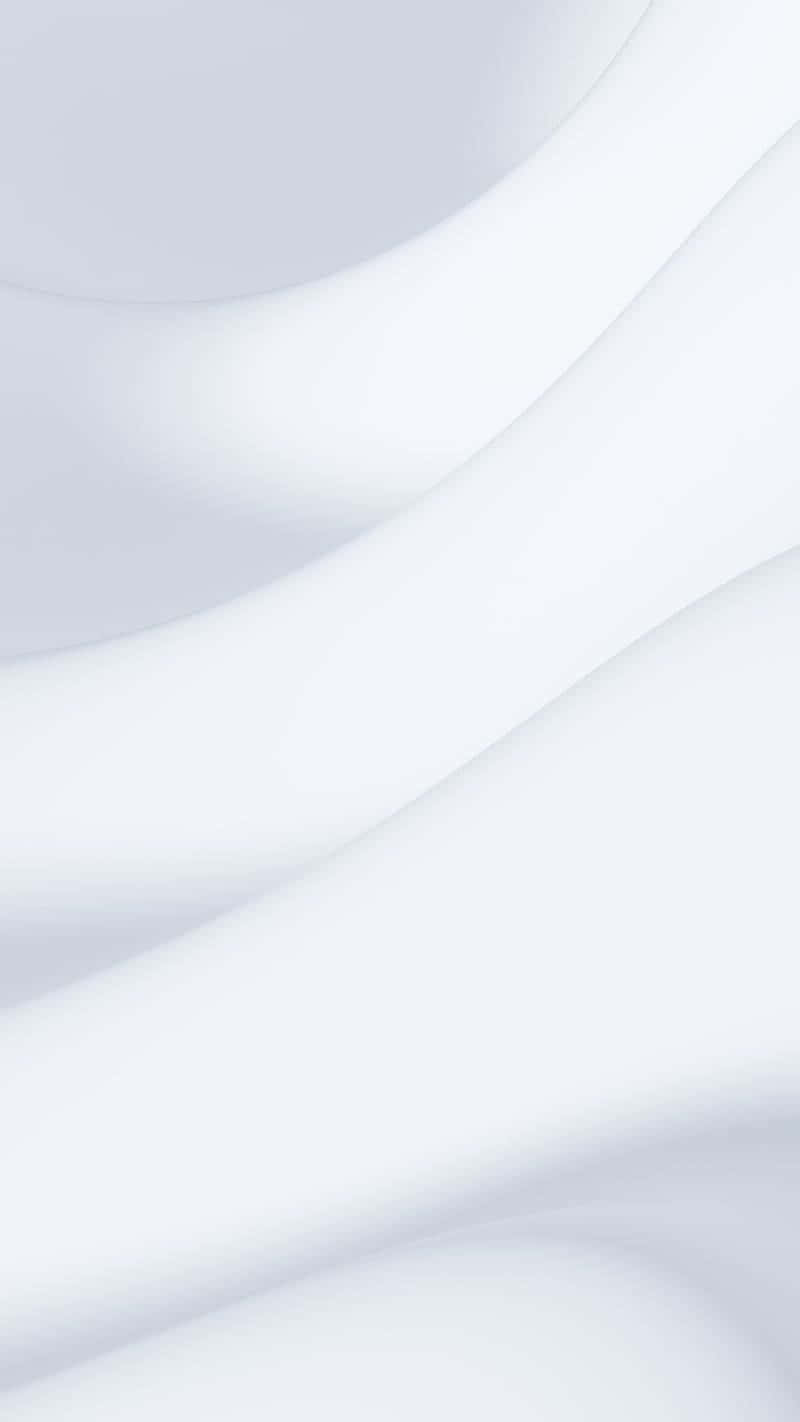 簡約純白背景 壁紙 — 柔軟的白色布料褶皺在極簡抽象構圖中營造出柔和的曲線和微妙的陰影。