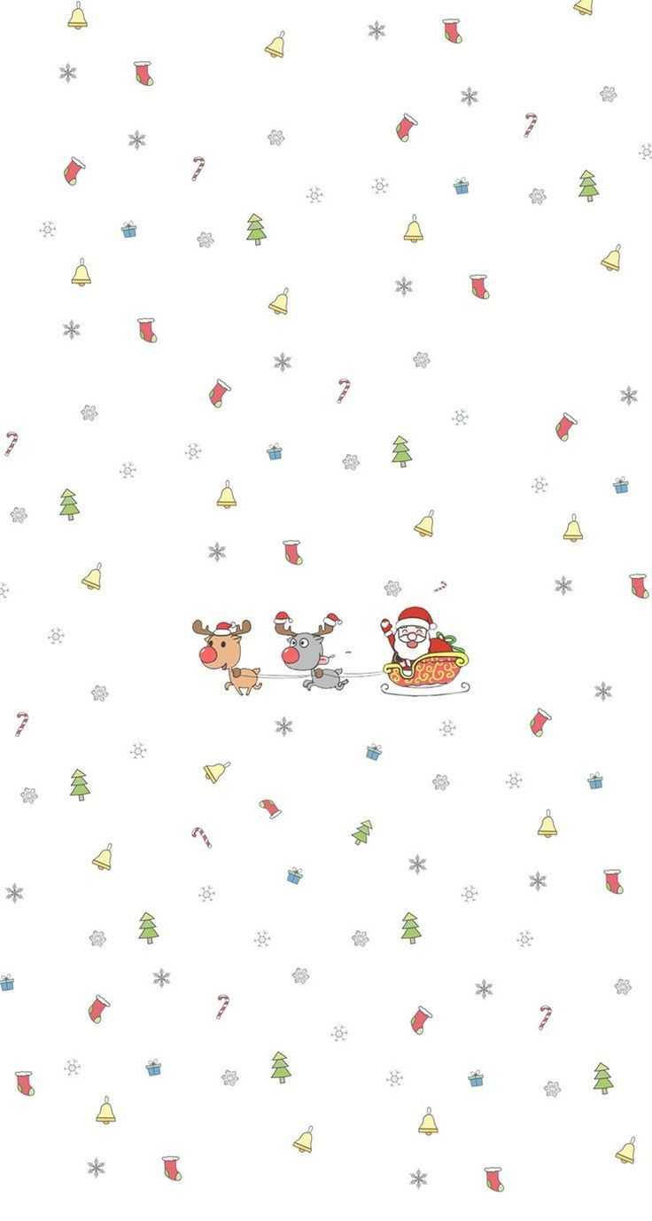 聖誕老人乘馴鹿雪橇飛越節日圖標