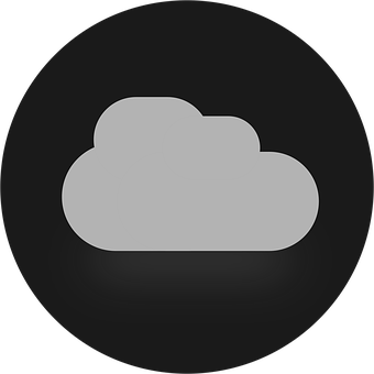 簡約雲端圖示 壁紙