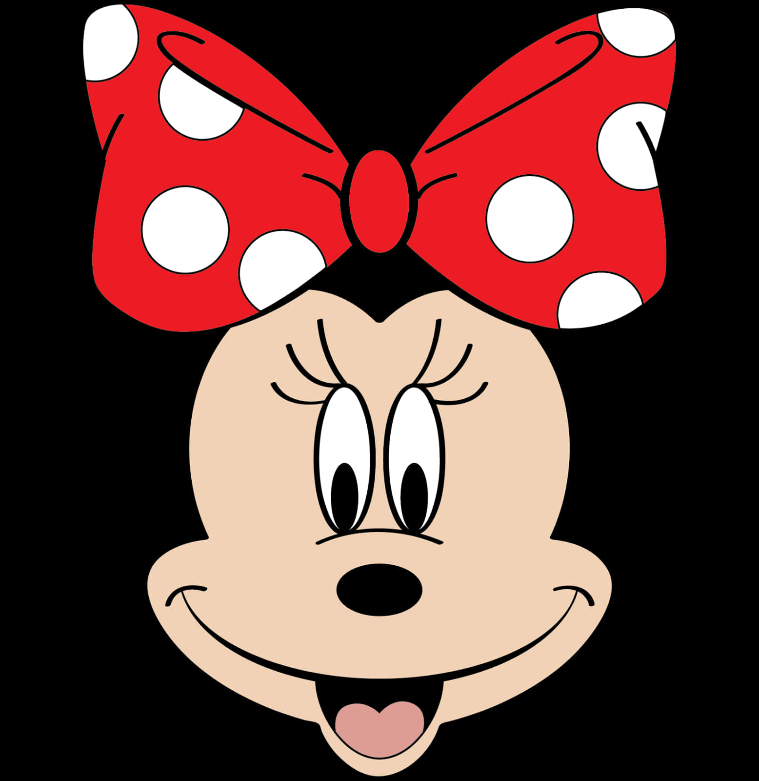 米妮老鼠經典肖像 壁紙