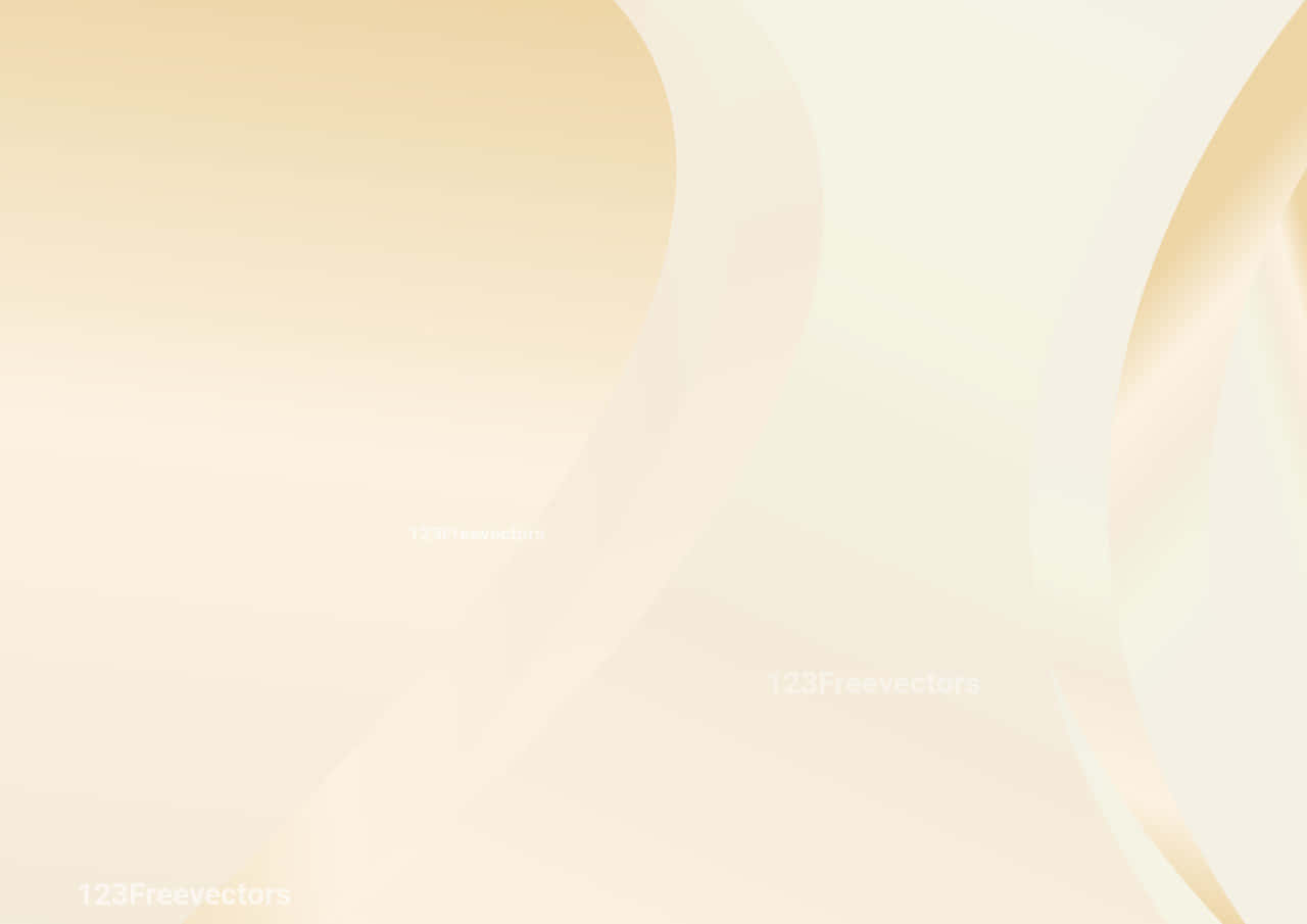 米白與白色背景，帶有弧形曲線 壁紙