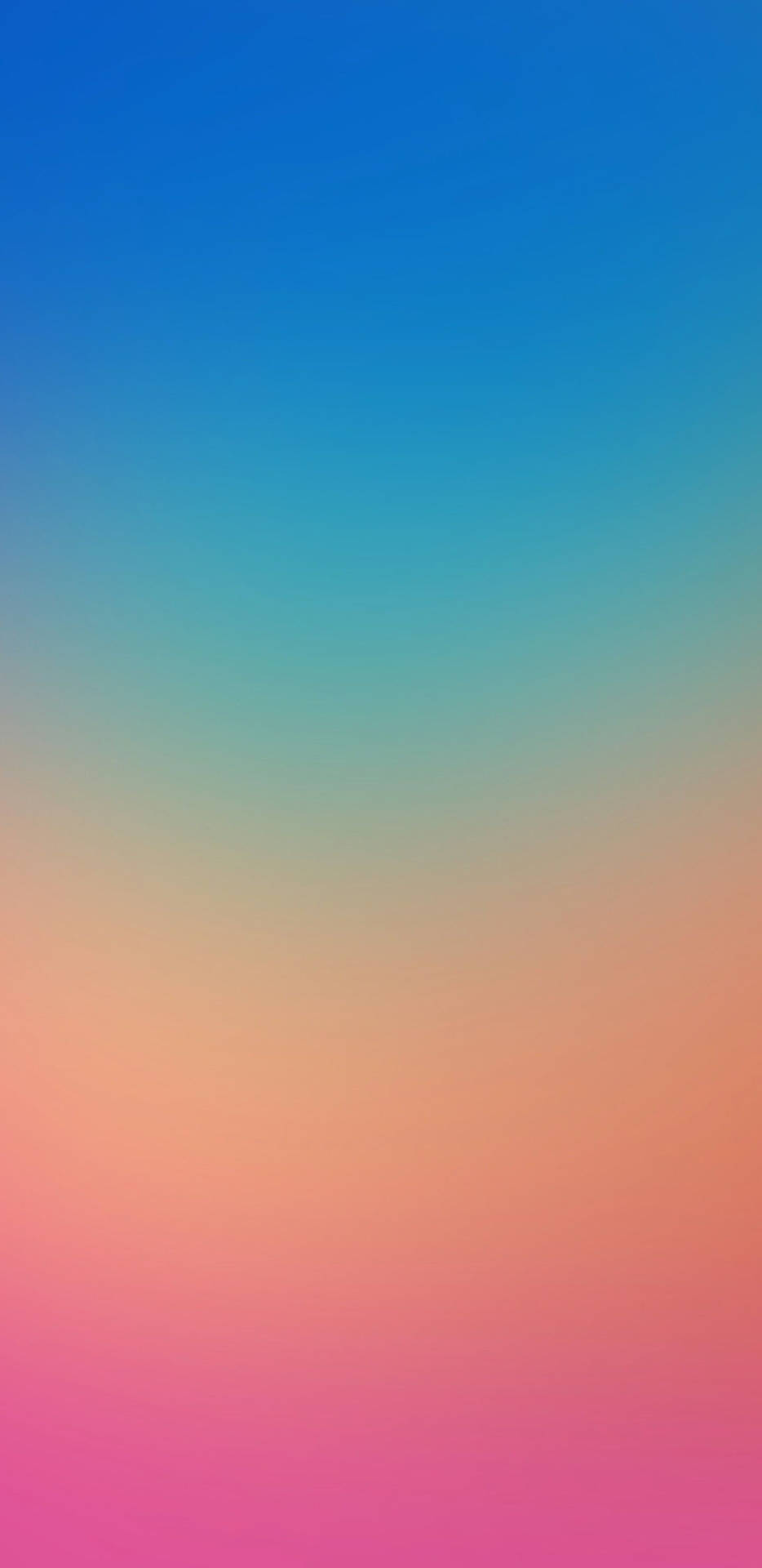 從藍色到粉紅色的彩色抽象漸變，沒有物體或文字。 — 三星 壁紙