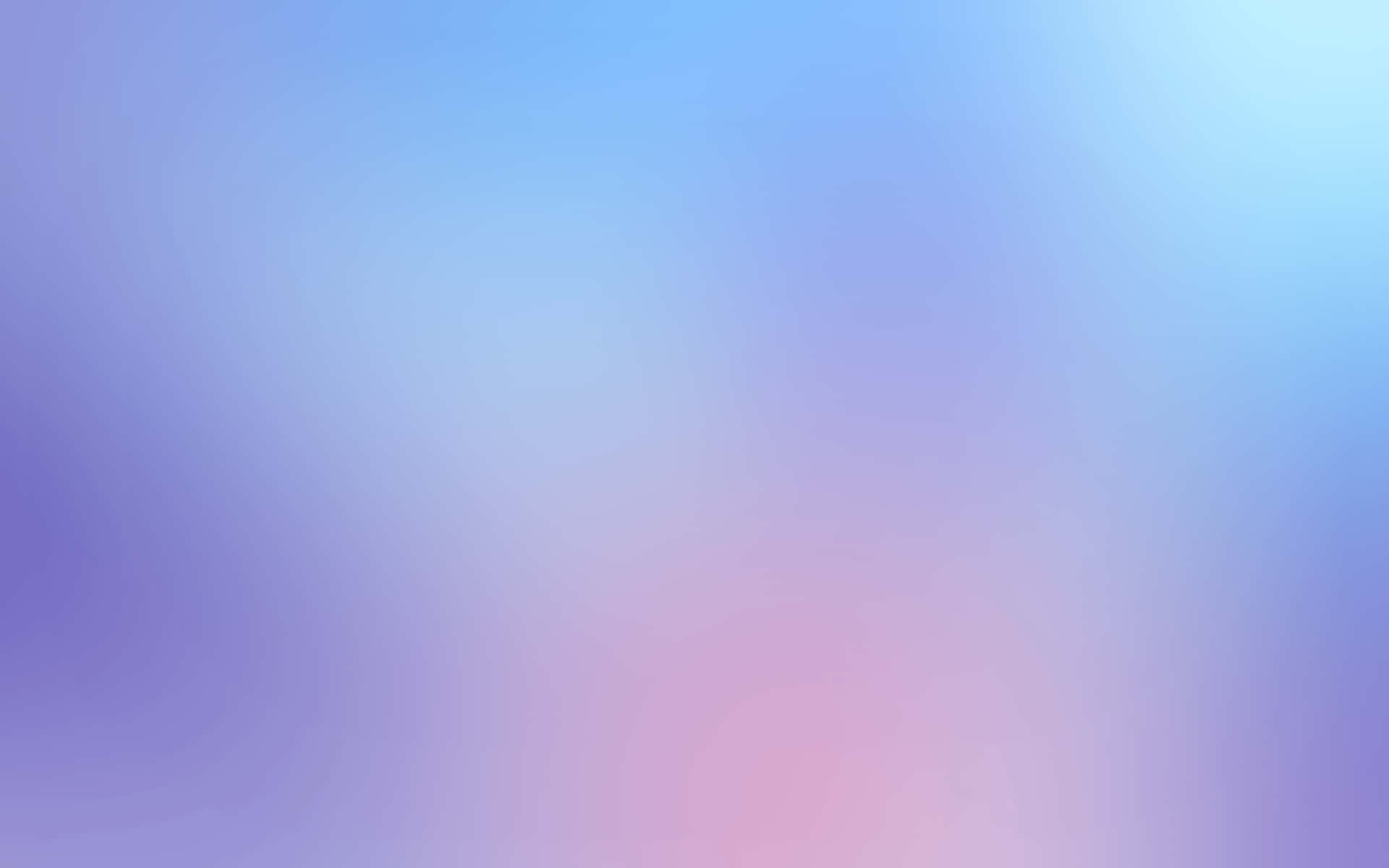 粉藍漸層背景 壁紙 — 藍色、紫色和粉紅色的柔和漸變，在夢幻般的抽象背景中無縫融合。