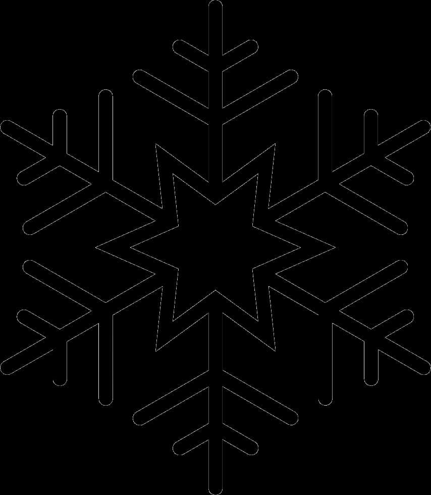 精緻雪花設計 壁紙