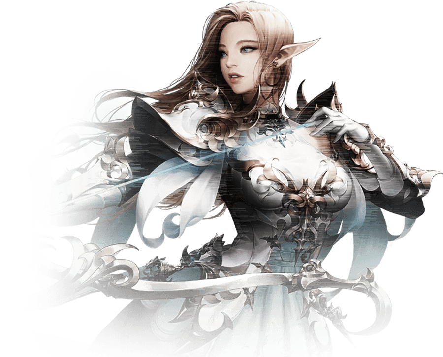 精靈戰士奇幻插畫 壁紙