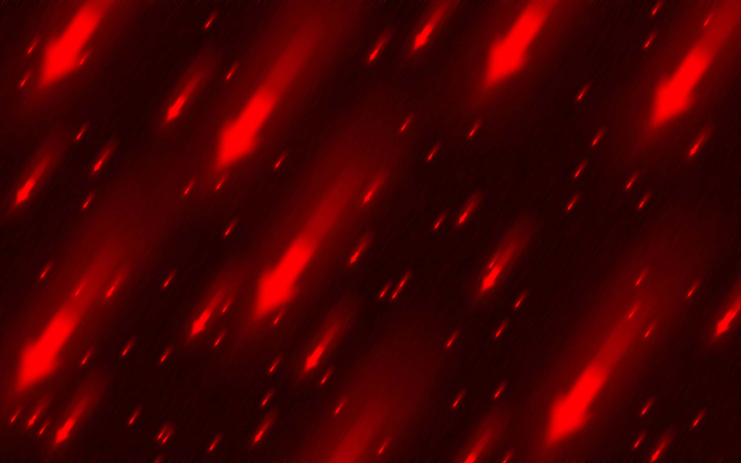 紅光灑落於黑暗背景 壁紙 — 鮮豔的紅色光條紋在深黑色背景上對角模糊，營造出動態抽象運動效果。