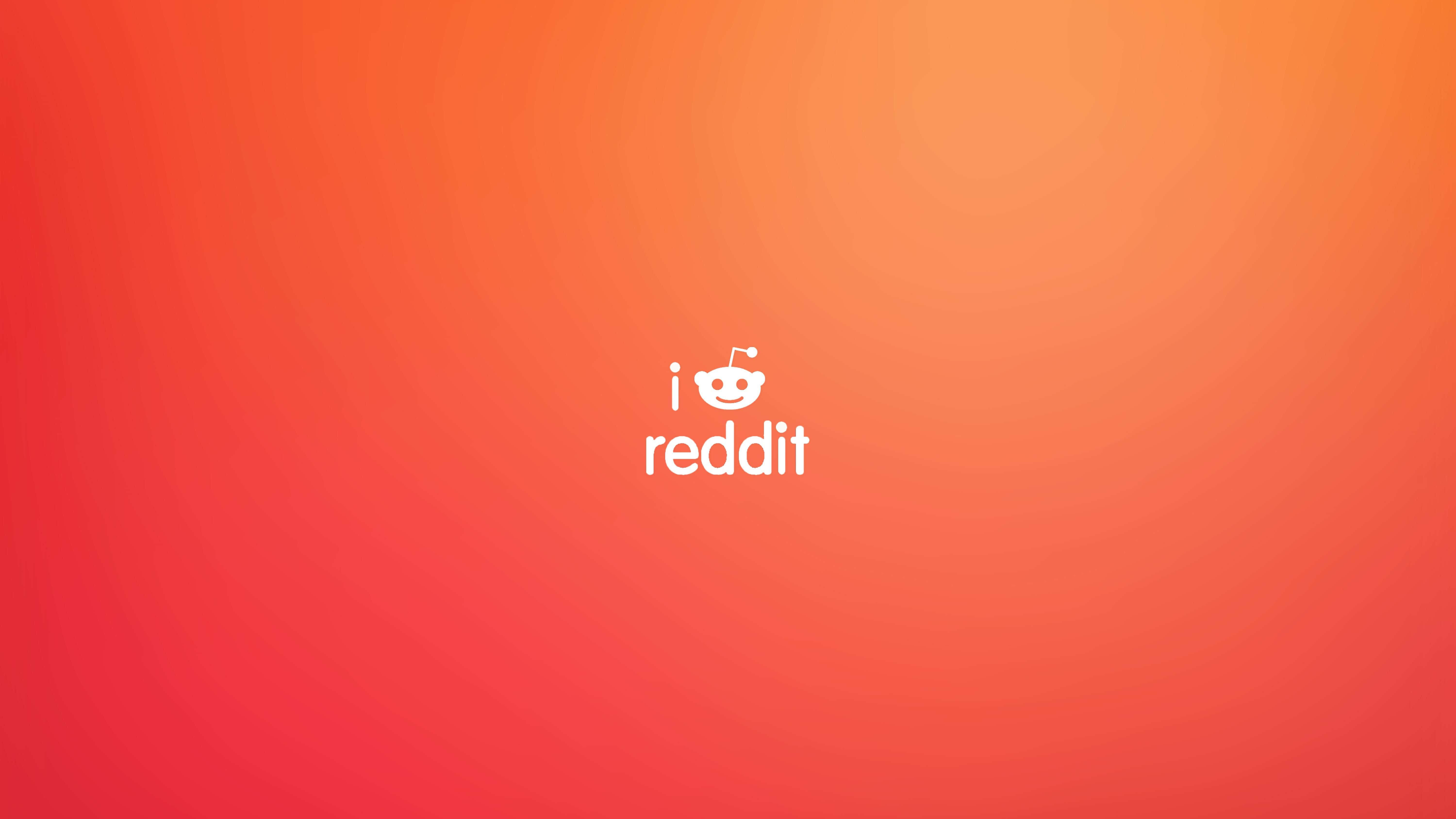 紅色和橙色背景，上面寫著「redidi」 壁紙