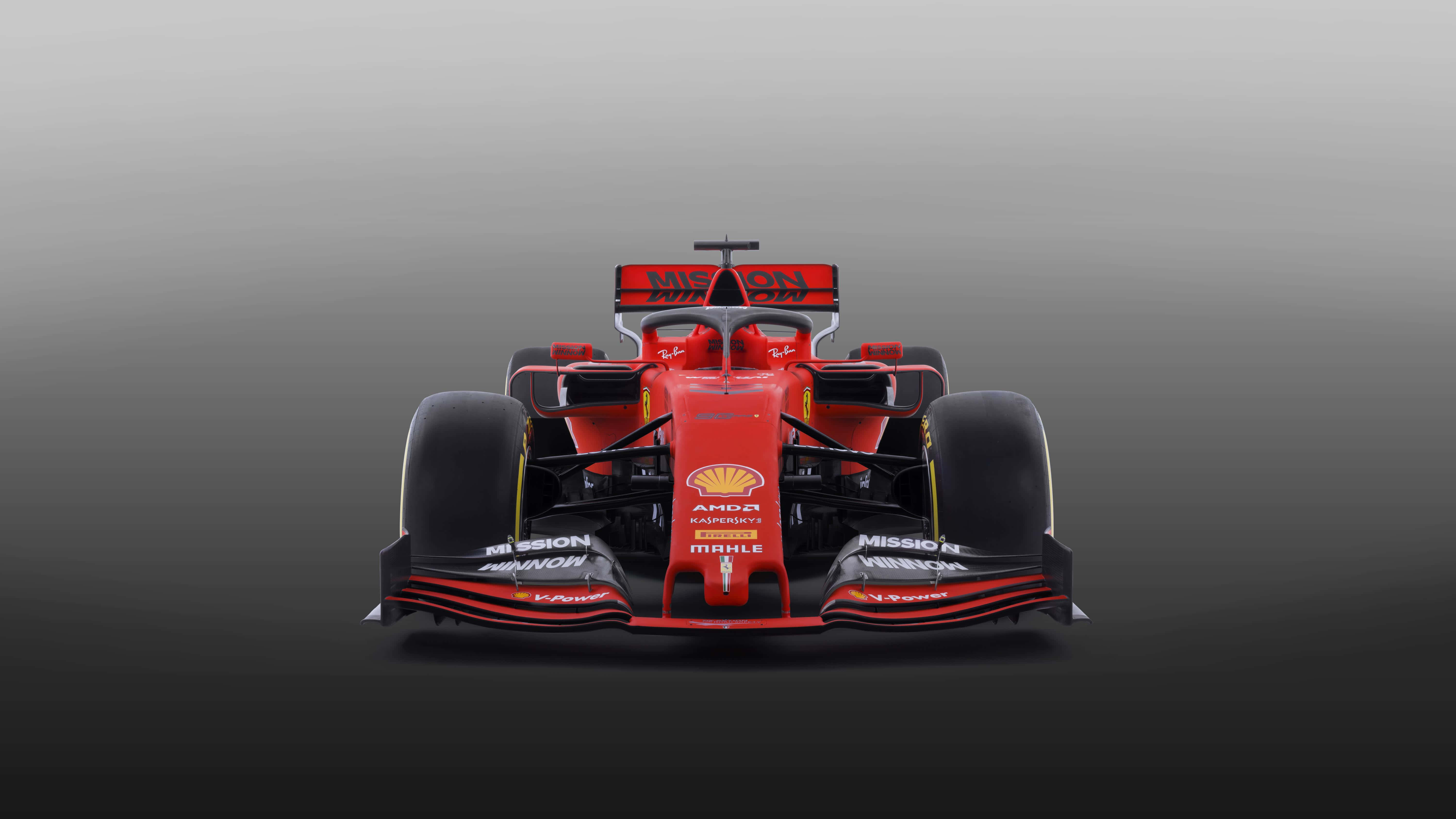 紅色法拉利F1賽車 壁紙