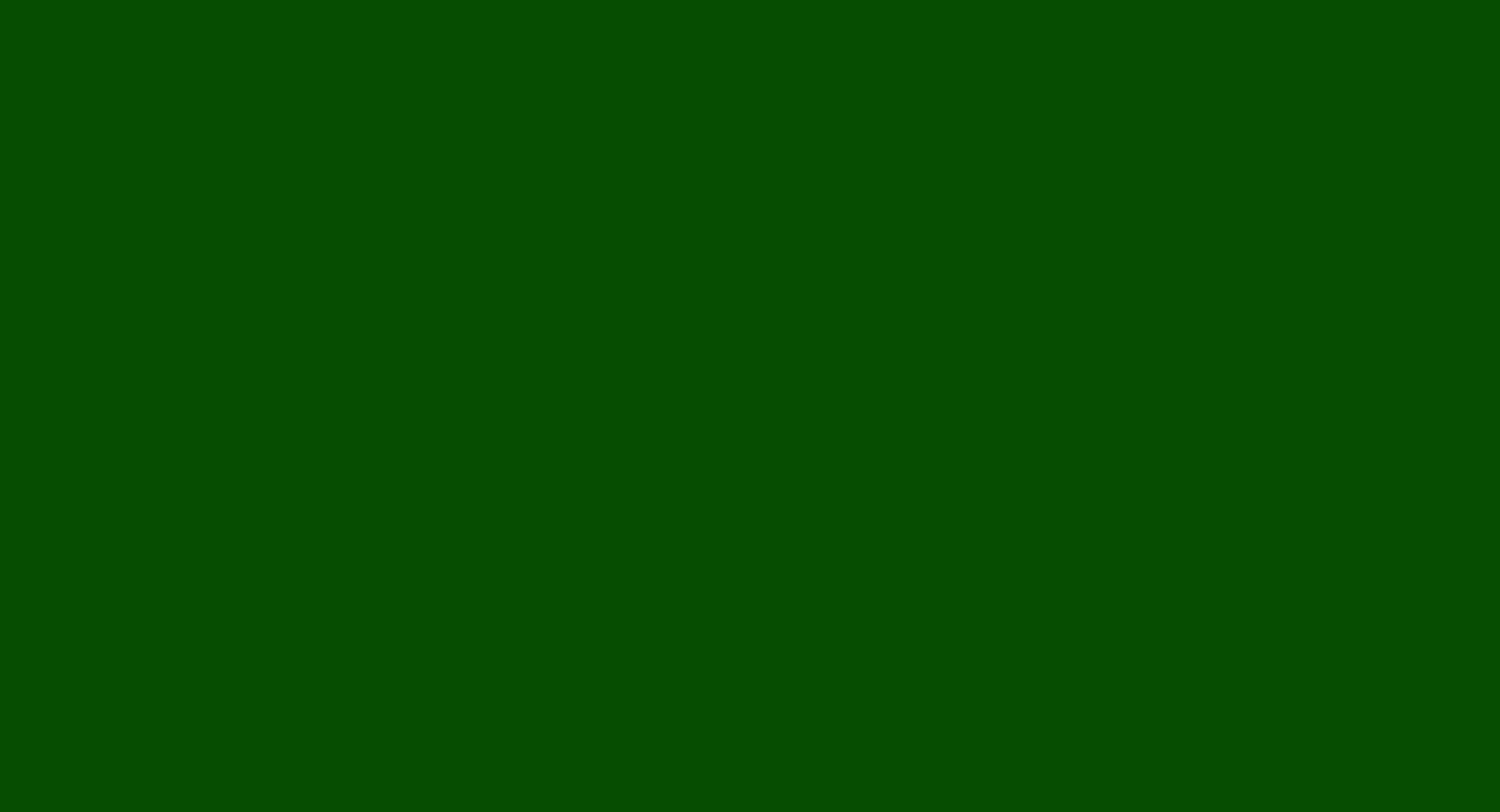 Green Solid Color 桌布 壁紙 — 純深綠色背景，沒有可見的元素或紋理。