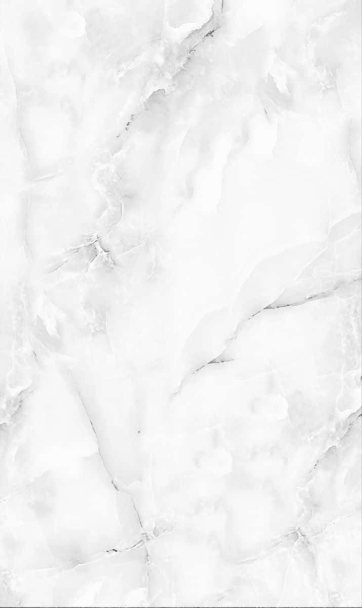 Marble Phone 桌布 壁紙 — 純白大理石的特寫，帶有細微的灰色紋理和柔和的自然質感。