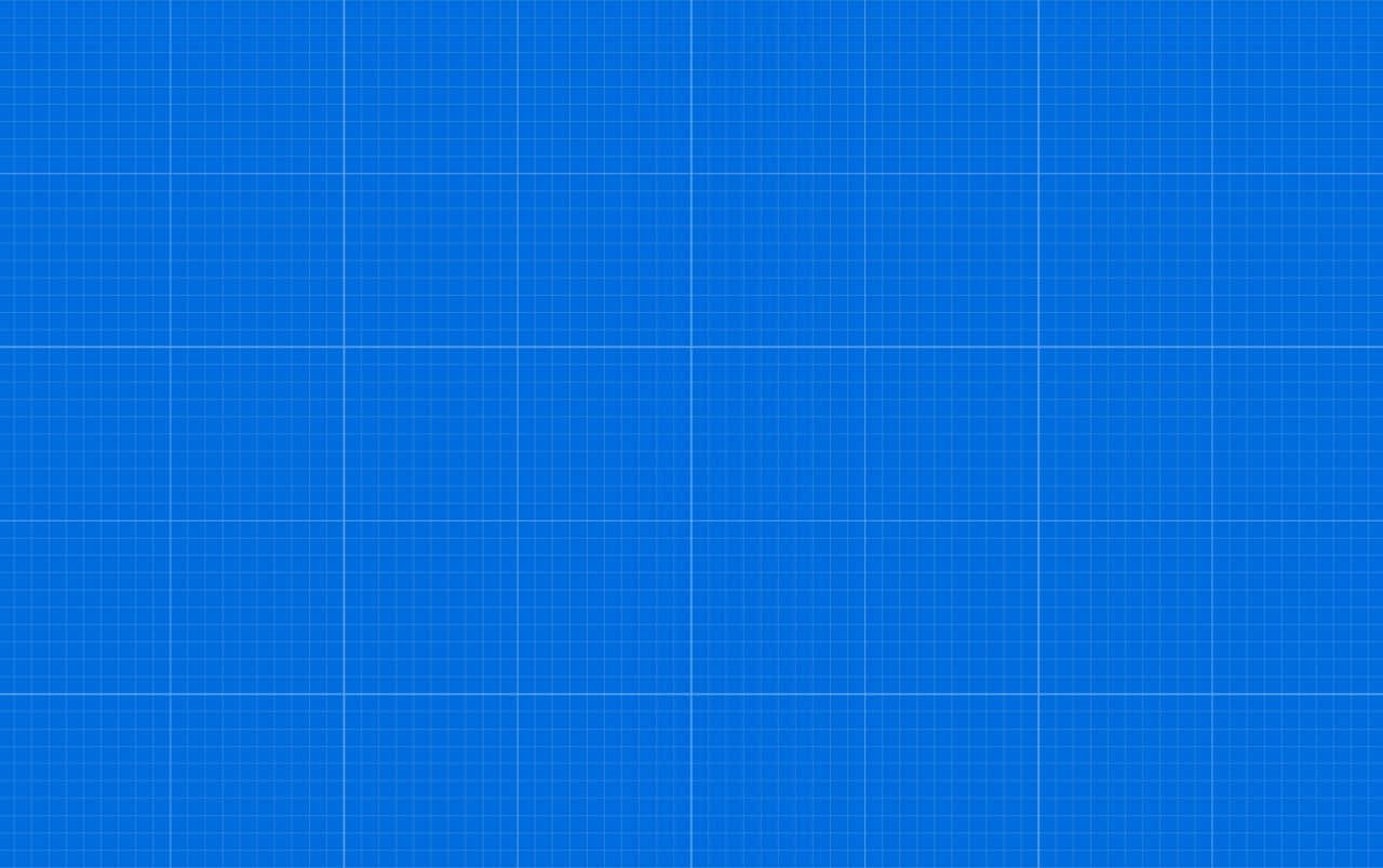 grid 桌布 壁紙 — 純藍色背景，覆蓋整個表面的精細白色網格圖案。