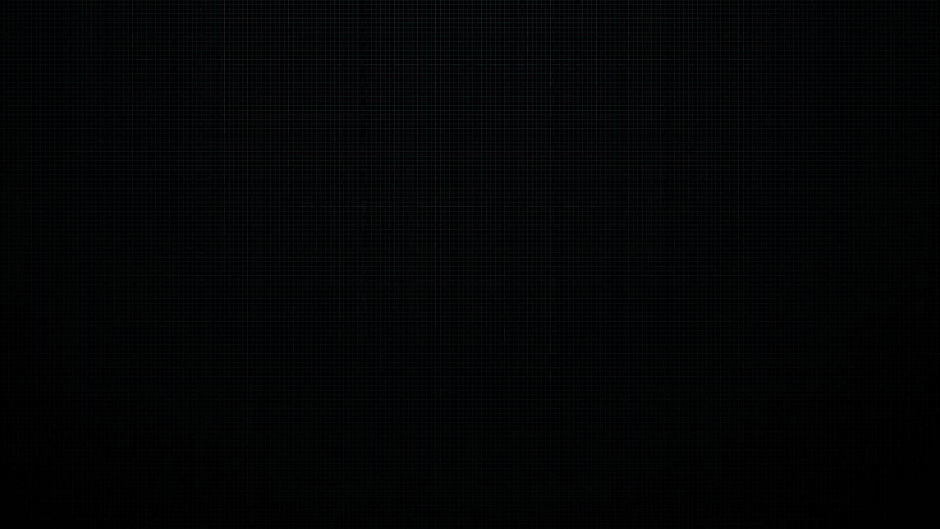 純黑格紋背景 壁紙 — 純黑色背景，帶有在黑暗中幾乎看不見的細微網格圖案。