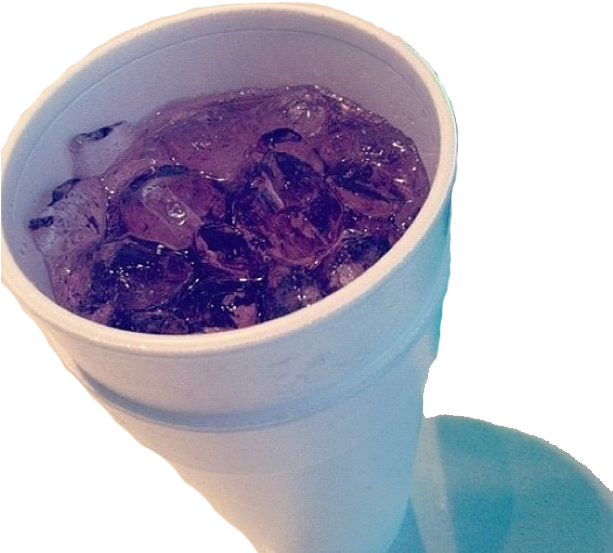 紫色發泡膠杯飲料 壁紙