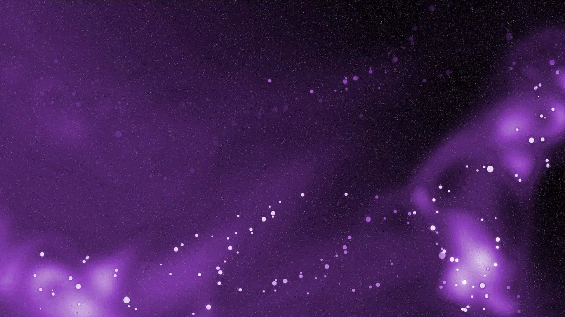 深空中有發光星星的紫色宇宙星雲