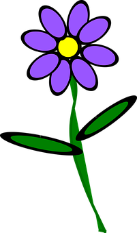 紫色花卉圖案 壁紙