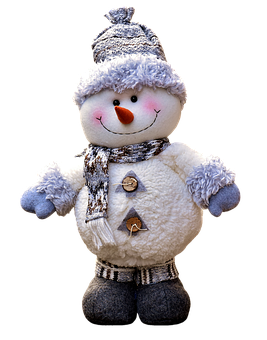 絨毛雪人玩具