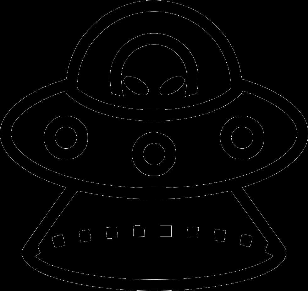UFO太空船外星人 - 小外星人在UFO中，高清PNG下載