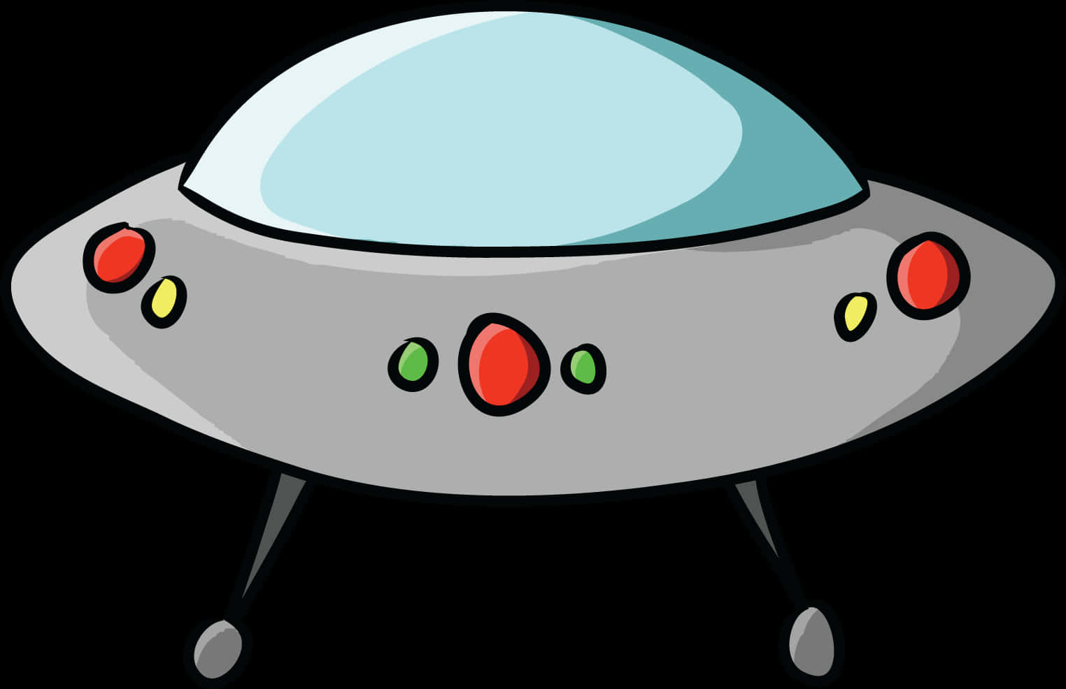經典卡通 UFO 壁紙