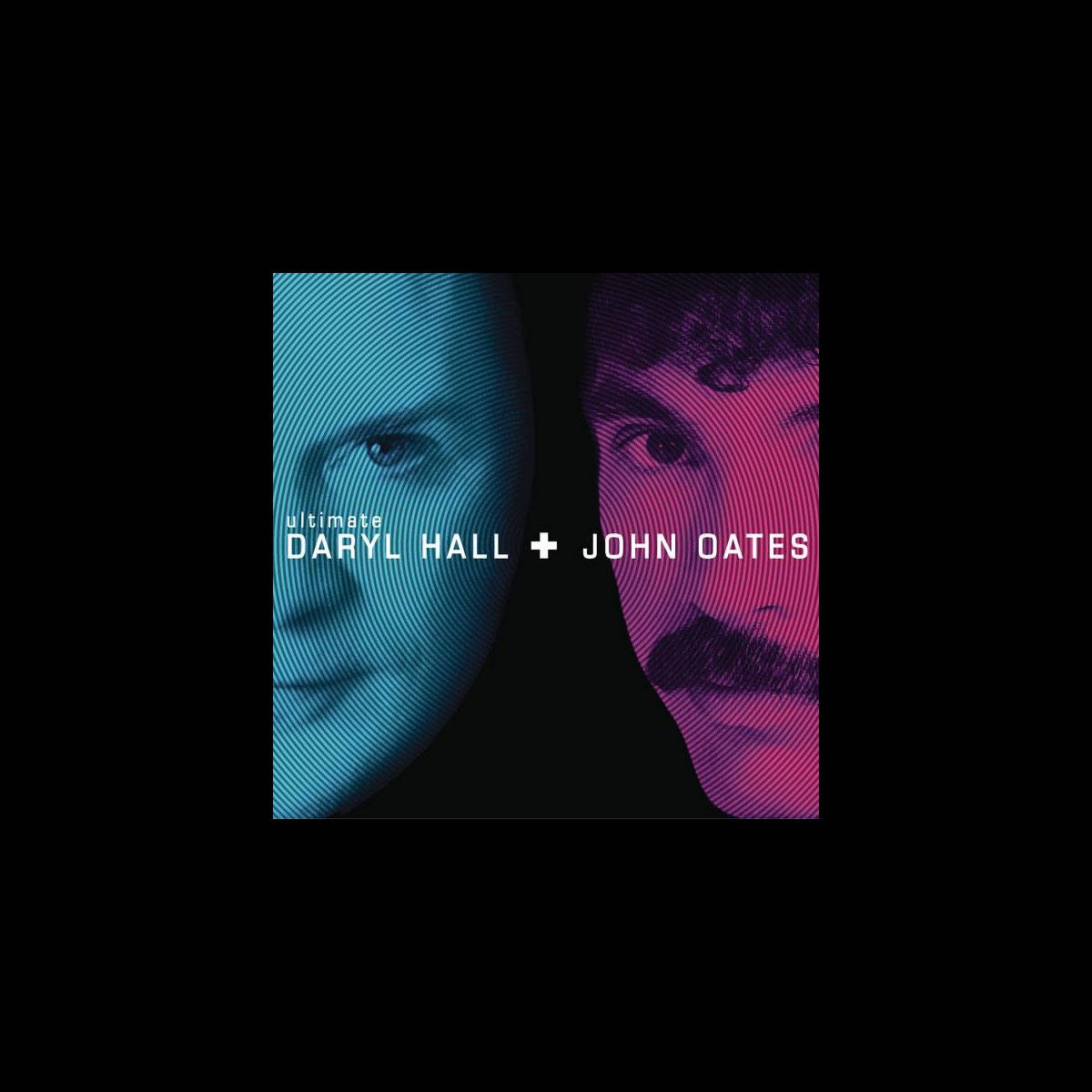 專輯封面，Daryl Hall 和 John Oates 的臉部以藍色和粉紅色調分割呈現。