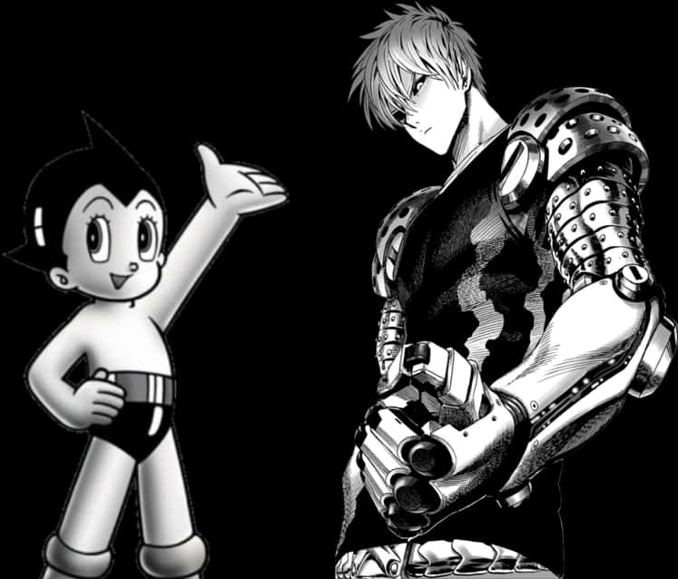 Transparent Astro Boy Png - One Punch Man Manga Genos, Png Download