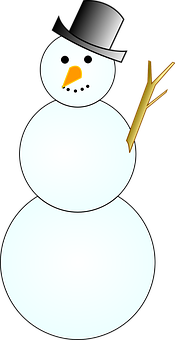 經典雪人卡通 — 雪人 壁紙