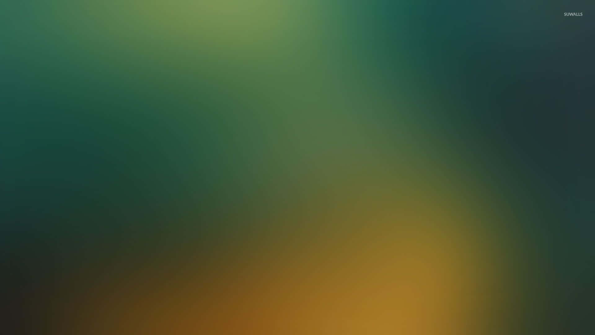 帶有綠色和黃色調的抽象漸變背景