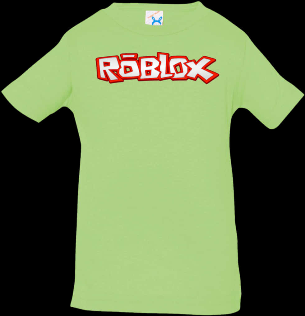 綠色 Roblox 標誌 T 恤