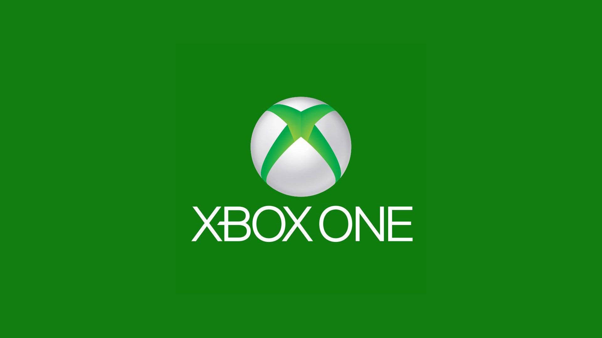 綠色背景上的Xbox One標誌