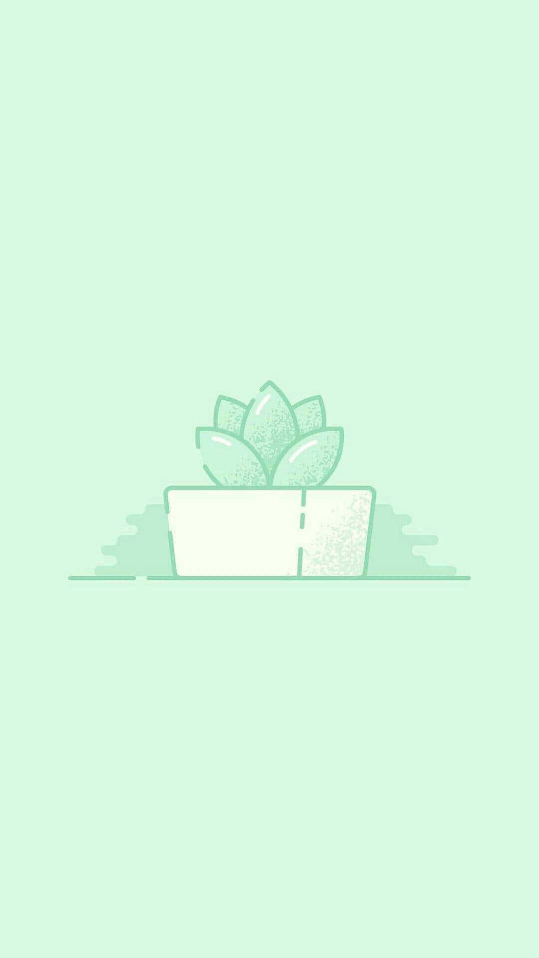 綠色美學背景
