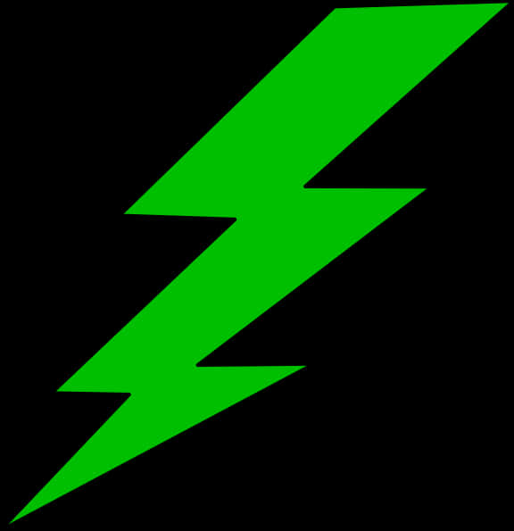 綠色閃電圖案 壁紙