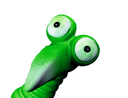 綠色黏液生物玩具