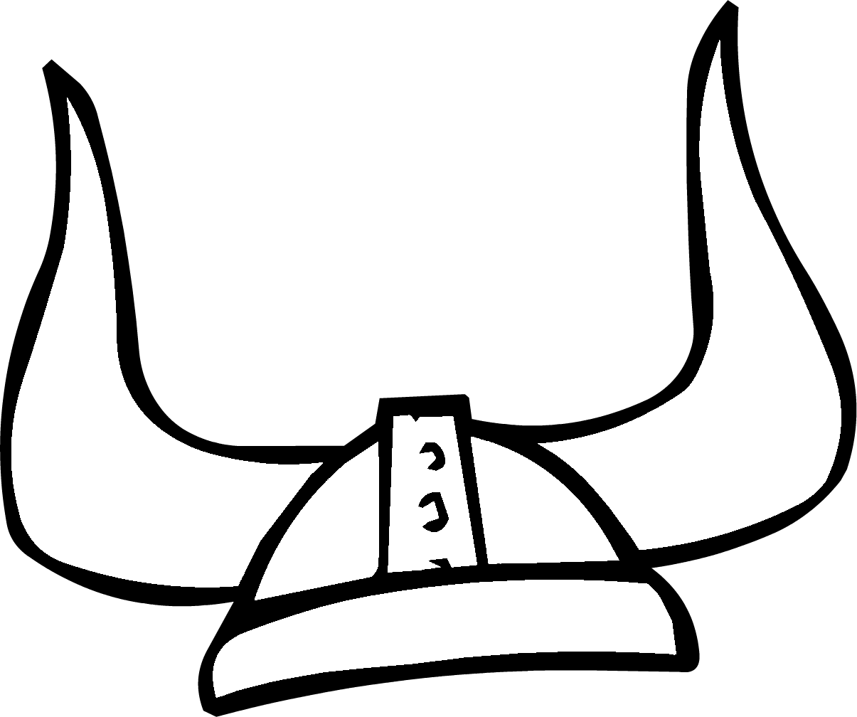 維京頭盔插畫 壁紙