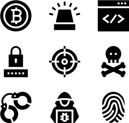 網絡安全圖標集