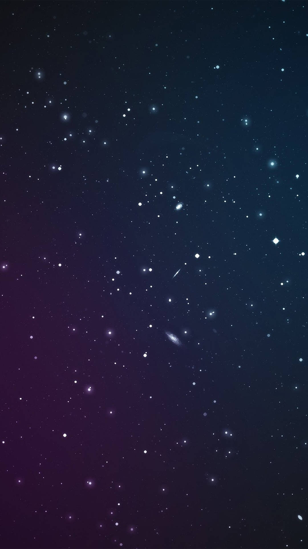 星空夜空，帶有星系和宇宙塵埃，呈現深藍和紫色調。