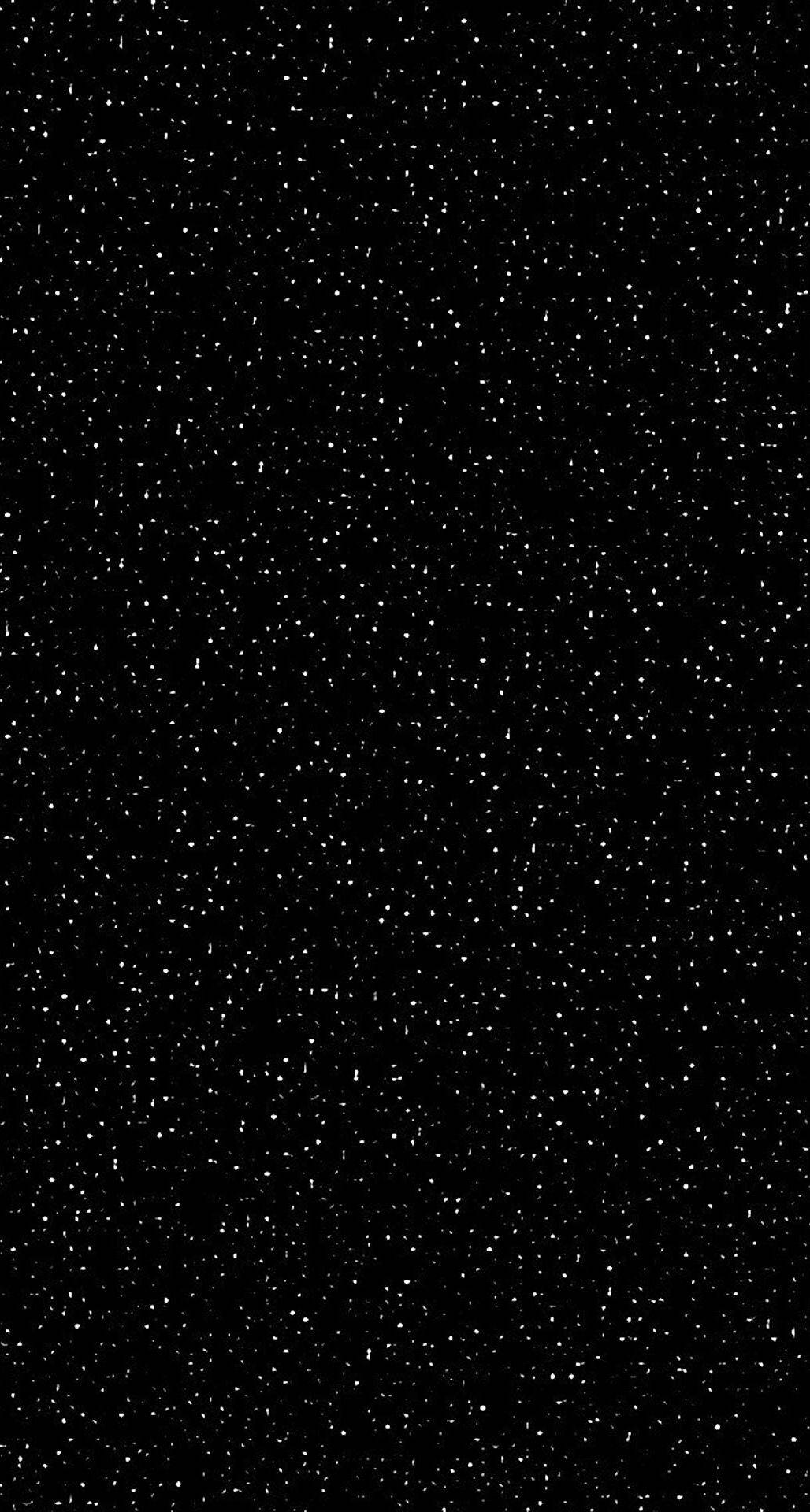 黑色背景上佈滿無數細小白色星星的星空夜空。