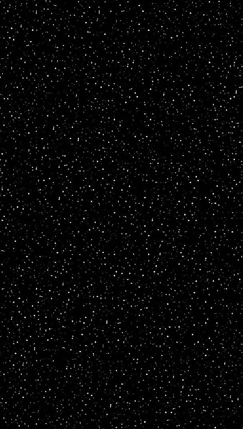 無限的黑色虛空充滿了散落的白色星星
