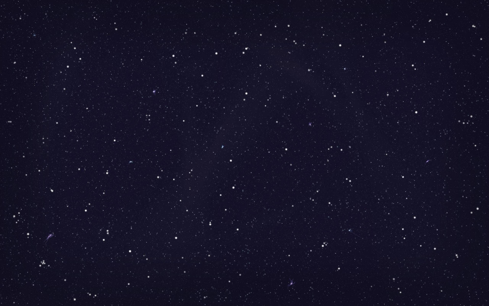 美學 YouTube 星空夜景 壁紙 — 深邃的海軍藍夜空，充滿無數閃爍的星星和微弱的宇宙塵埃雲。
