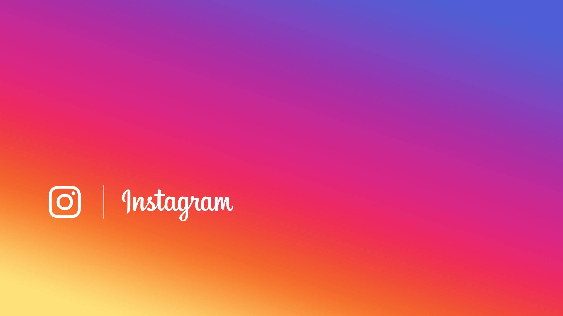 彩色漸變背景上的Instagram標誌