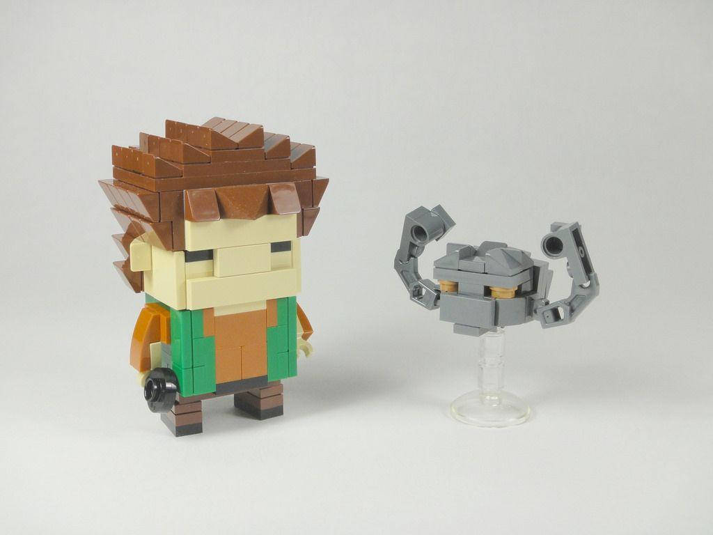 LEGO風格人形公仔及機械人玩具展示