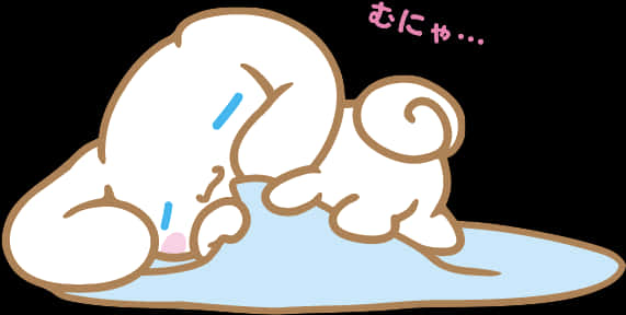 肉桂捲在水坑哭泣 壁紙