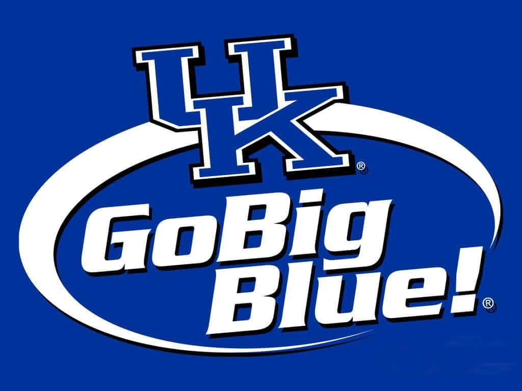 藍白 UK Go Big Blue 運動隊標誌。
