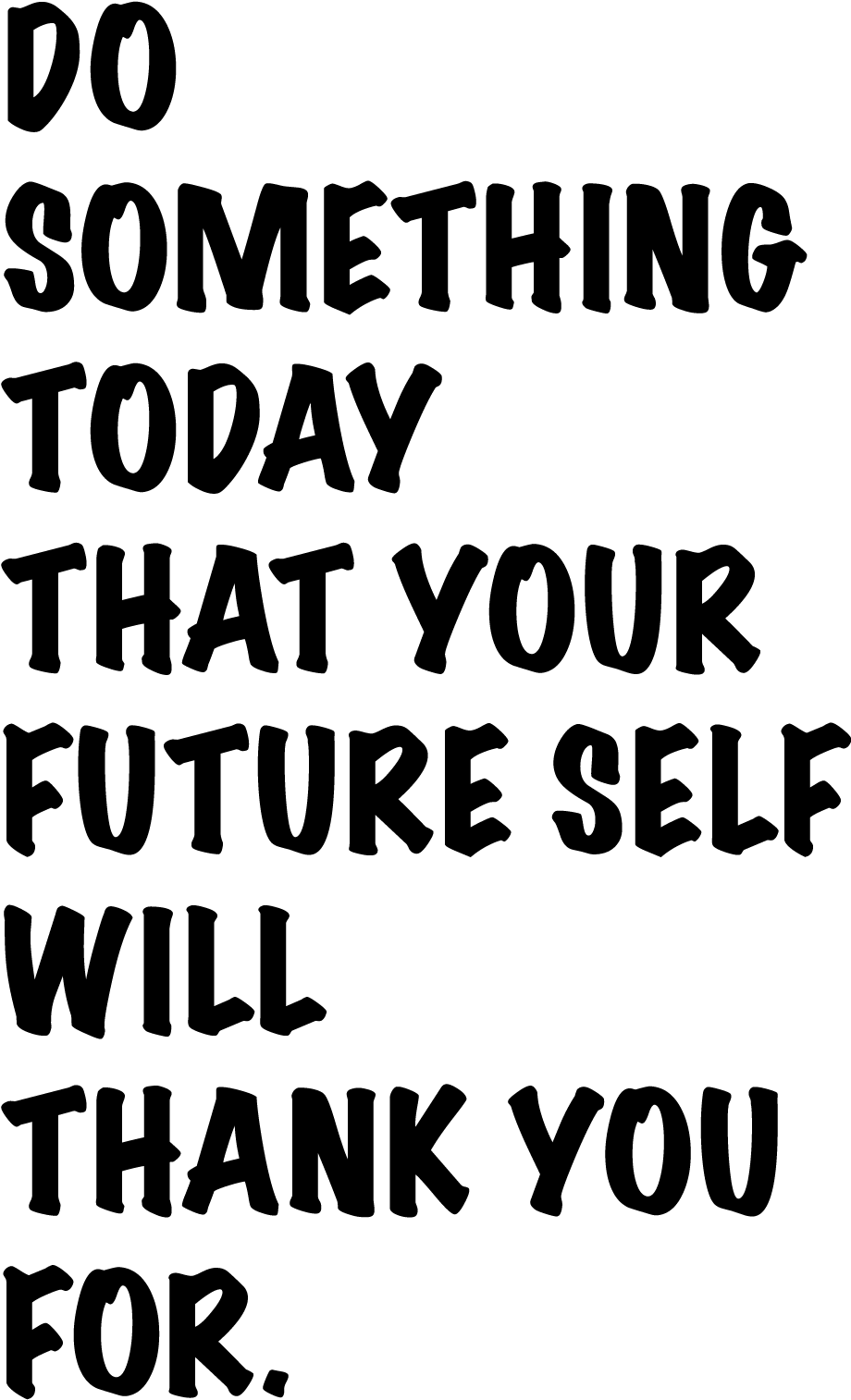 致未來的自己：今天做一件值得感謝的事 壁紙 — 純黑色背景，沒有可見的元素或細節。