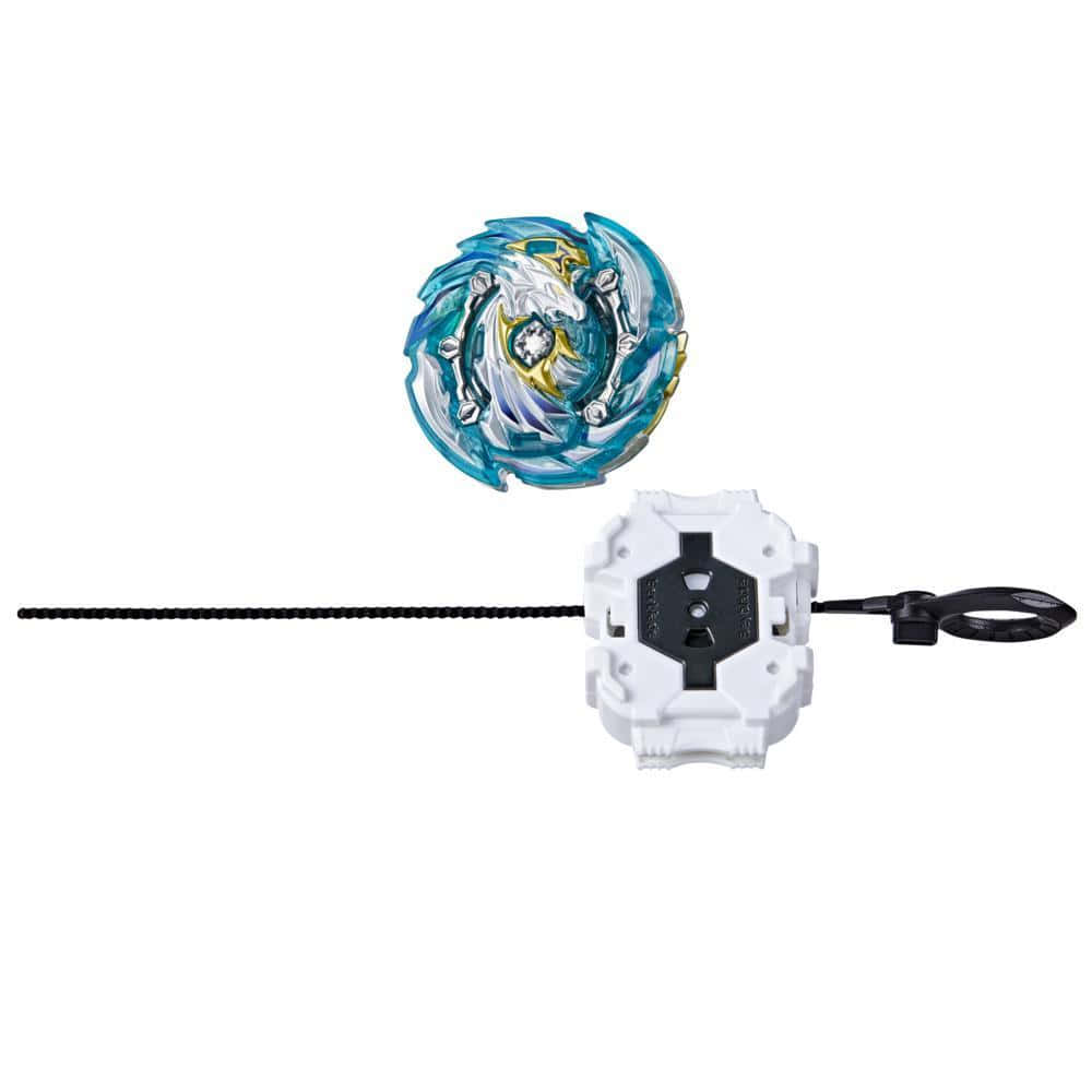 一個給兒童的Beyblade陀螺和發射器套裝。