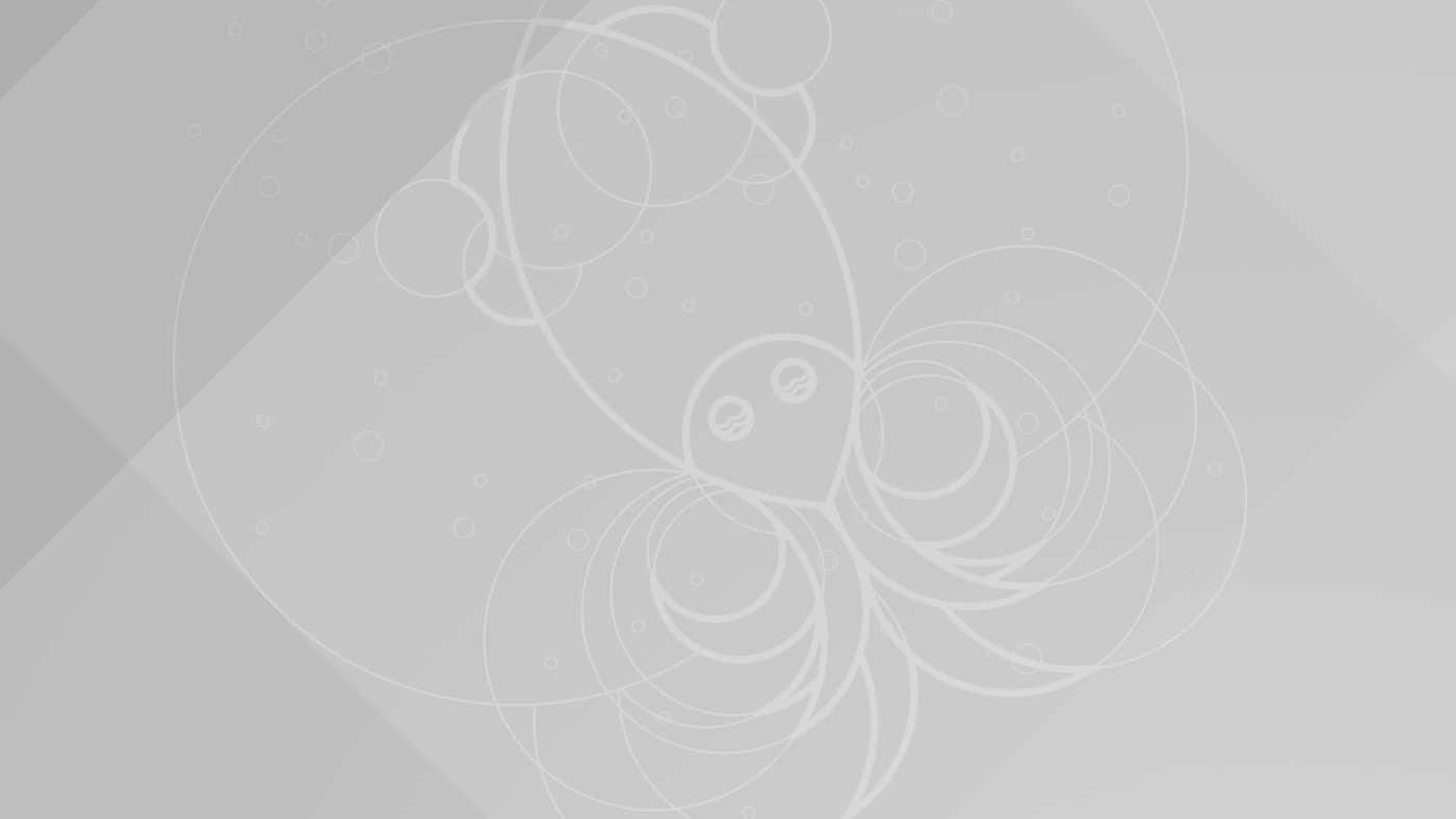 極簡抽象設計，灰色漸變背景上配有白色圓圈和圓點。