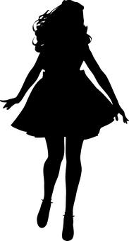 舞蹈表演剪影 — 跳舞 壁紙