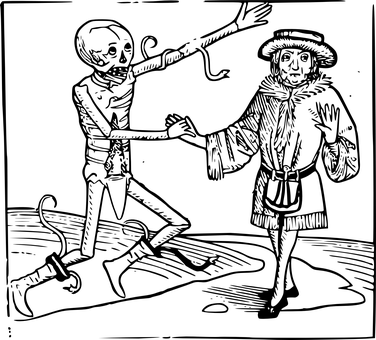 舞蹈表演剪影 壁紙